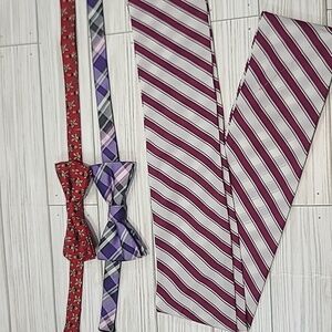 Little black tie adjustable bow tie